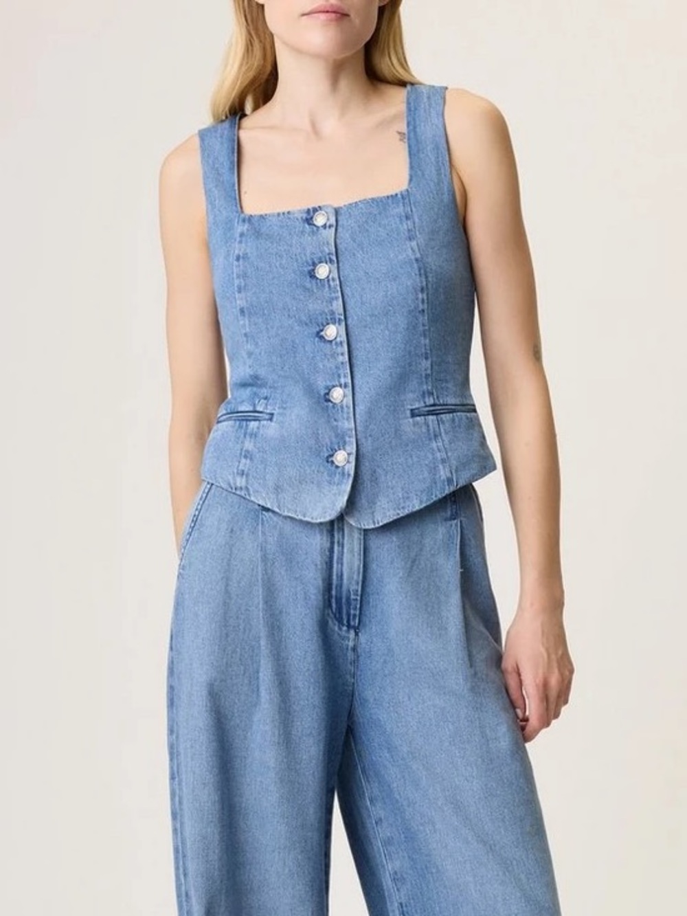 Rag & Bone Seraphina Denim Vest